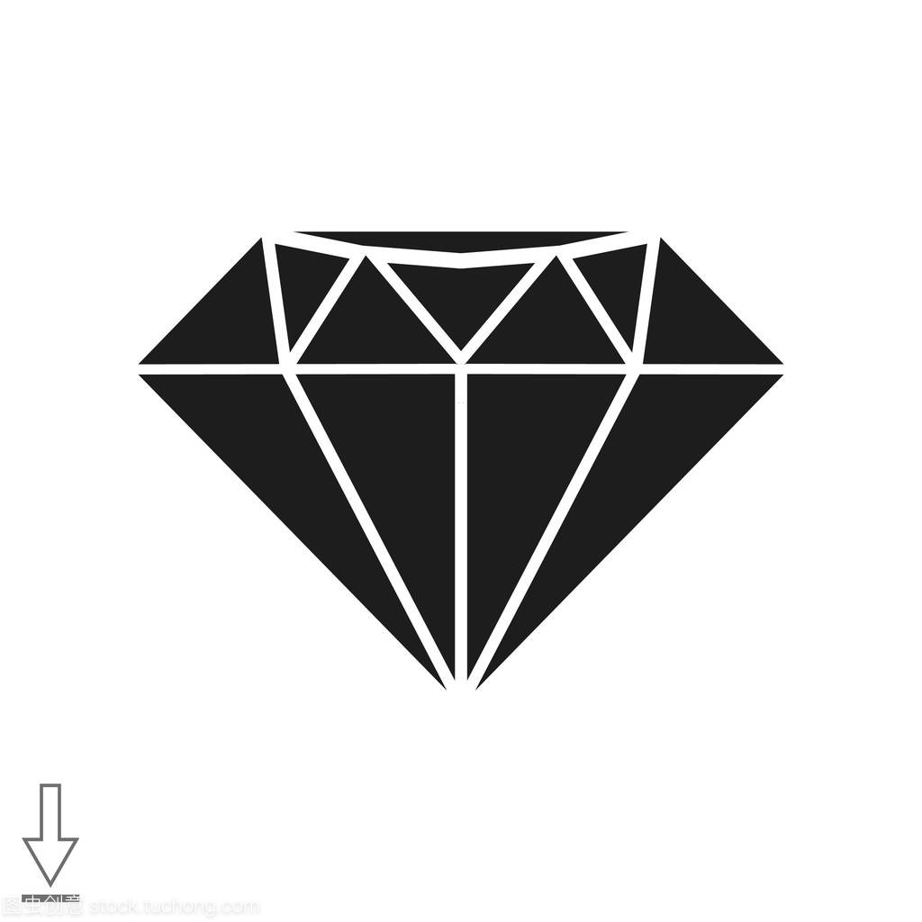 钻石 web 图标